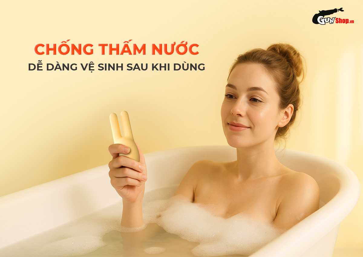 Trứng rung hình thỏ Shelly Play Bunny chính hãng tại Gunshop