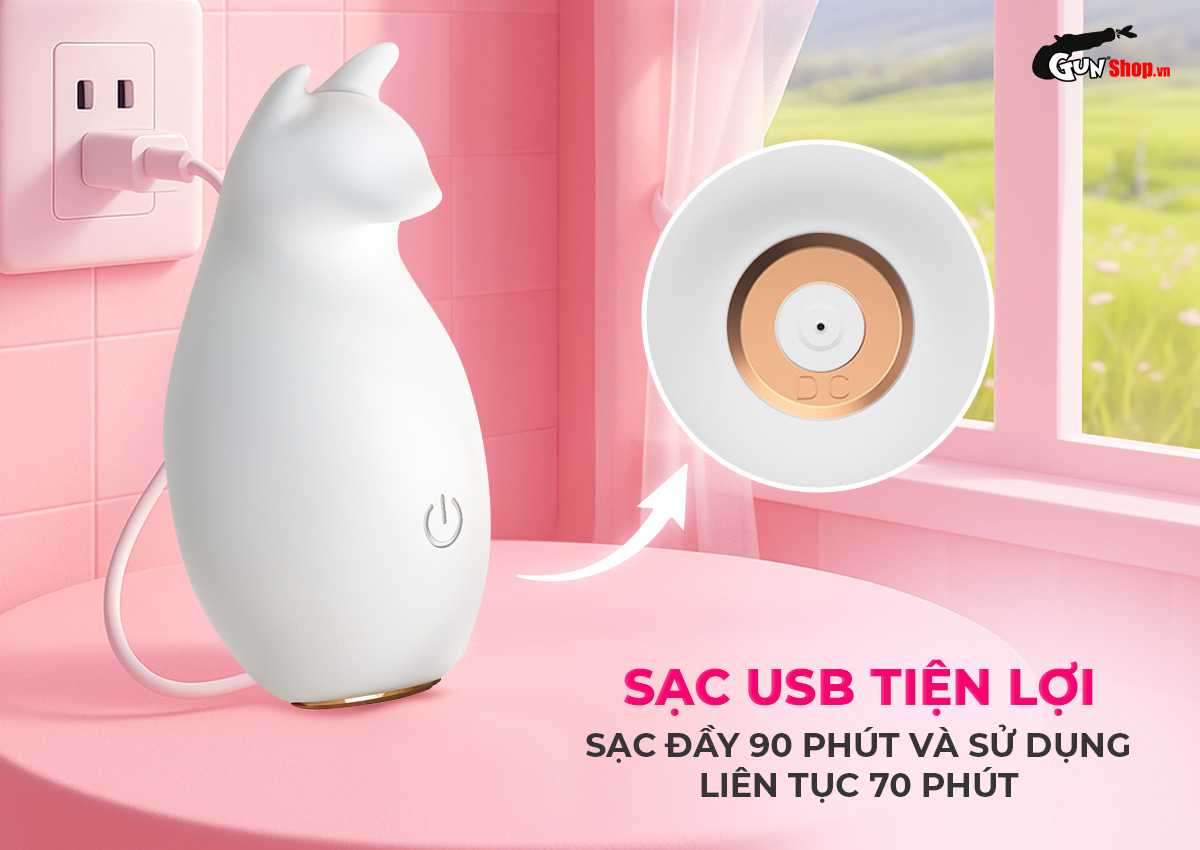 Trứng rung hình cáo Shelly Play Foxy chính hãng tại Gunshop
