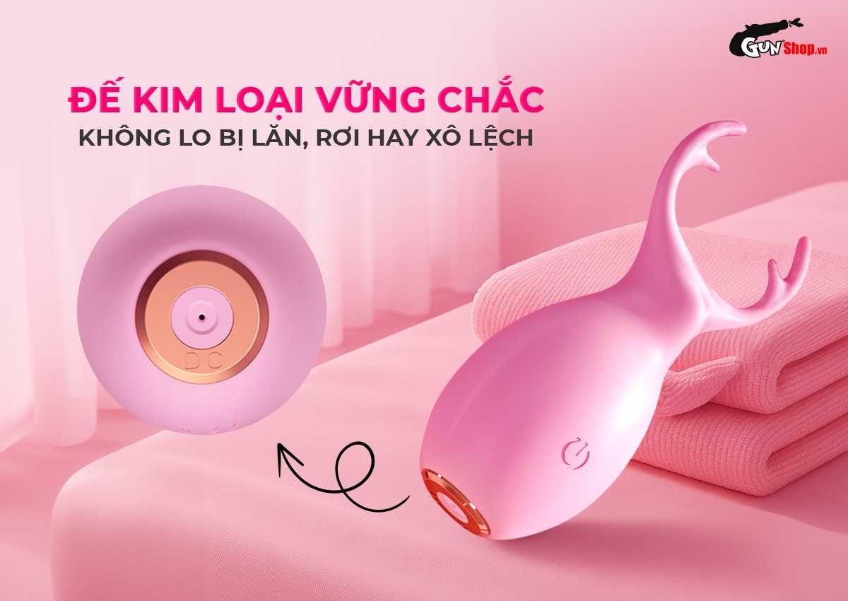 Trứng rung hình hươu Shelly Play Giraffe đáng yêu chính hãng tại Gunshop