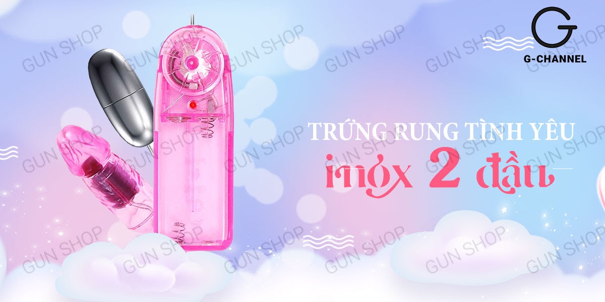 trứng rung tình yêu 2 đầu chính hãng, giá rẻ