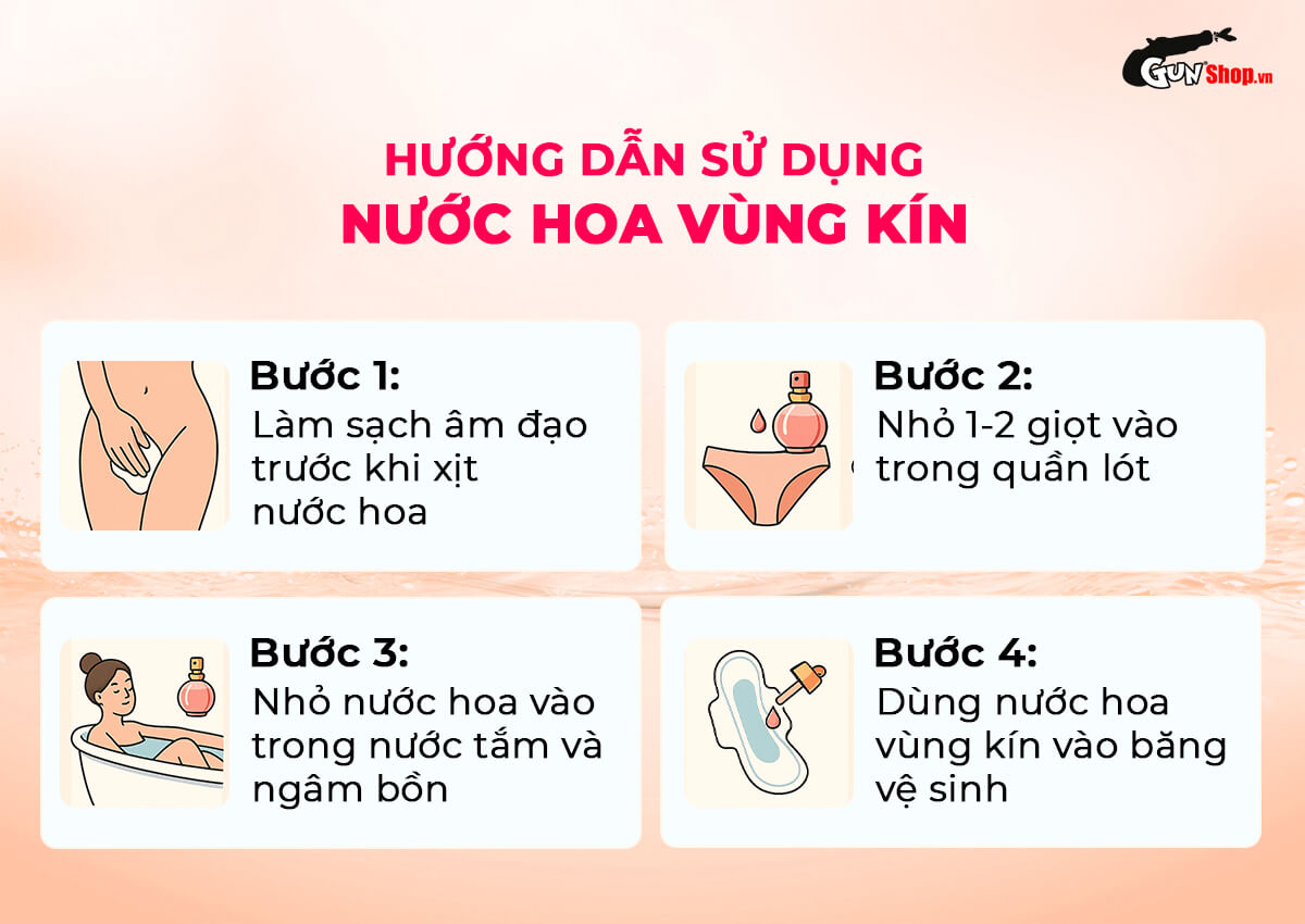 Sử dụng nước hoa vùng kín có tốt không?