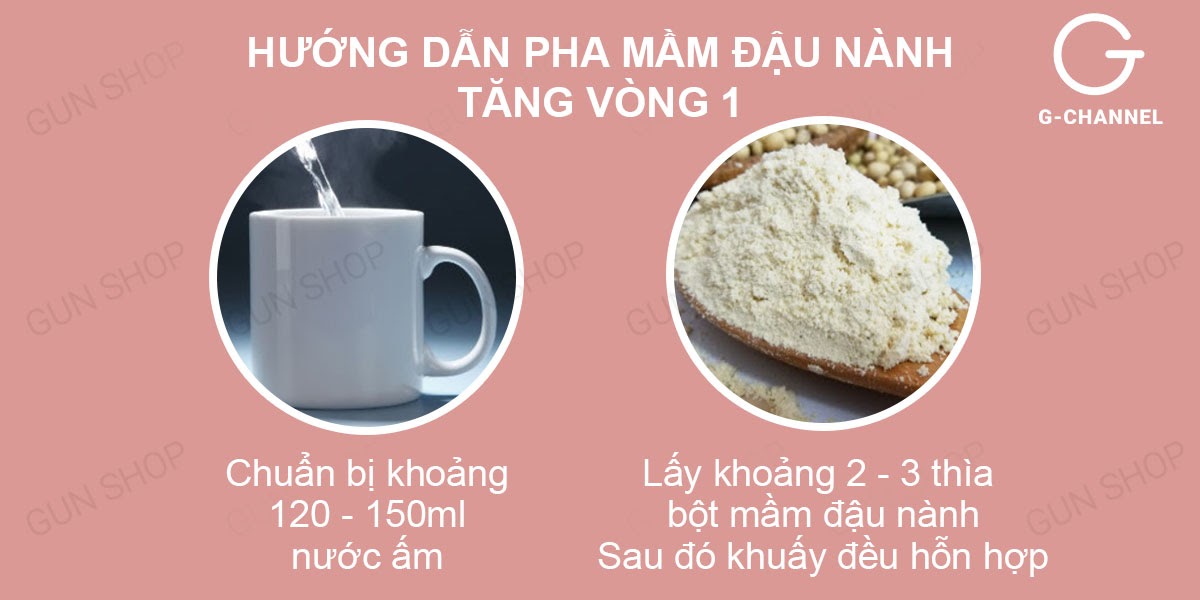 Uống sữa đậu nành có tăng vòng 1 không?