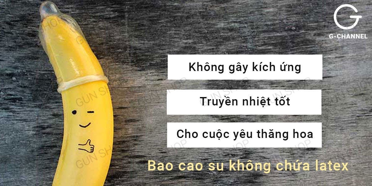 Ưu điểm của bao cao su không chứa latex với người bị dị ứng