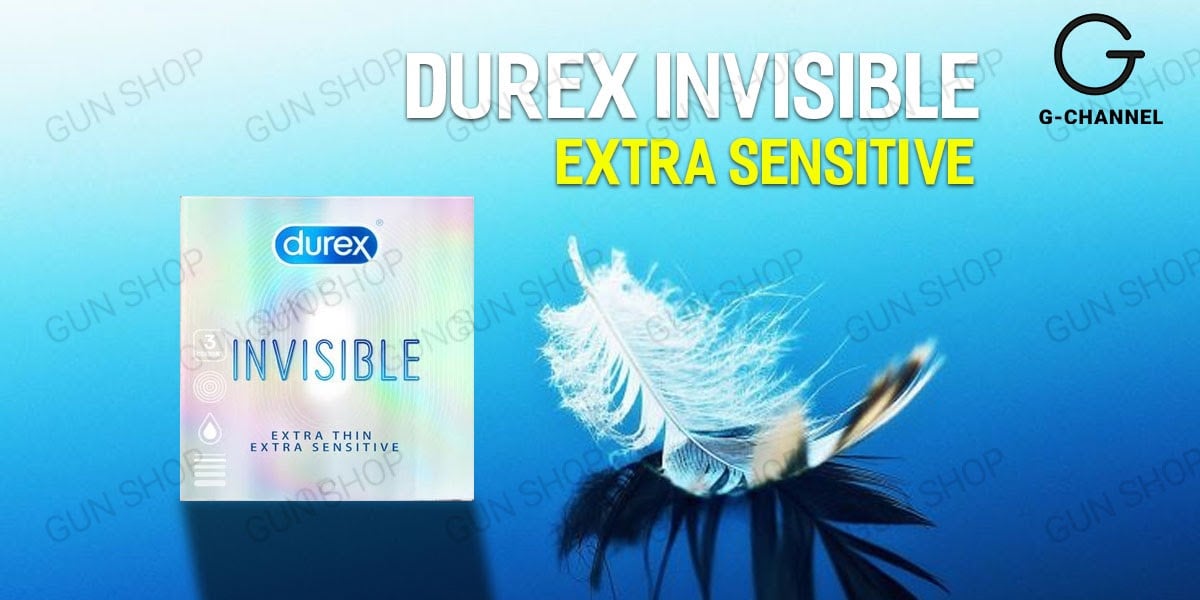 Vì sao bao cao su Durex Invisible Extra Sensitive được ưa chuộng?