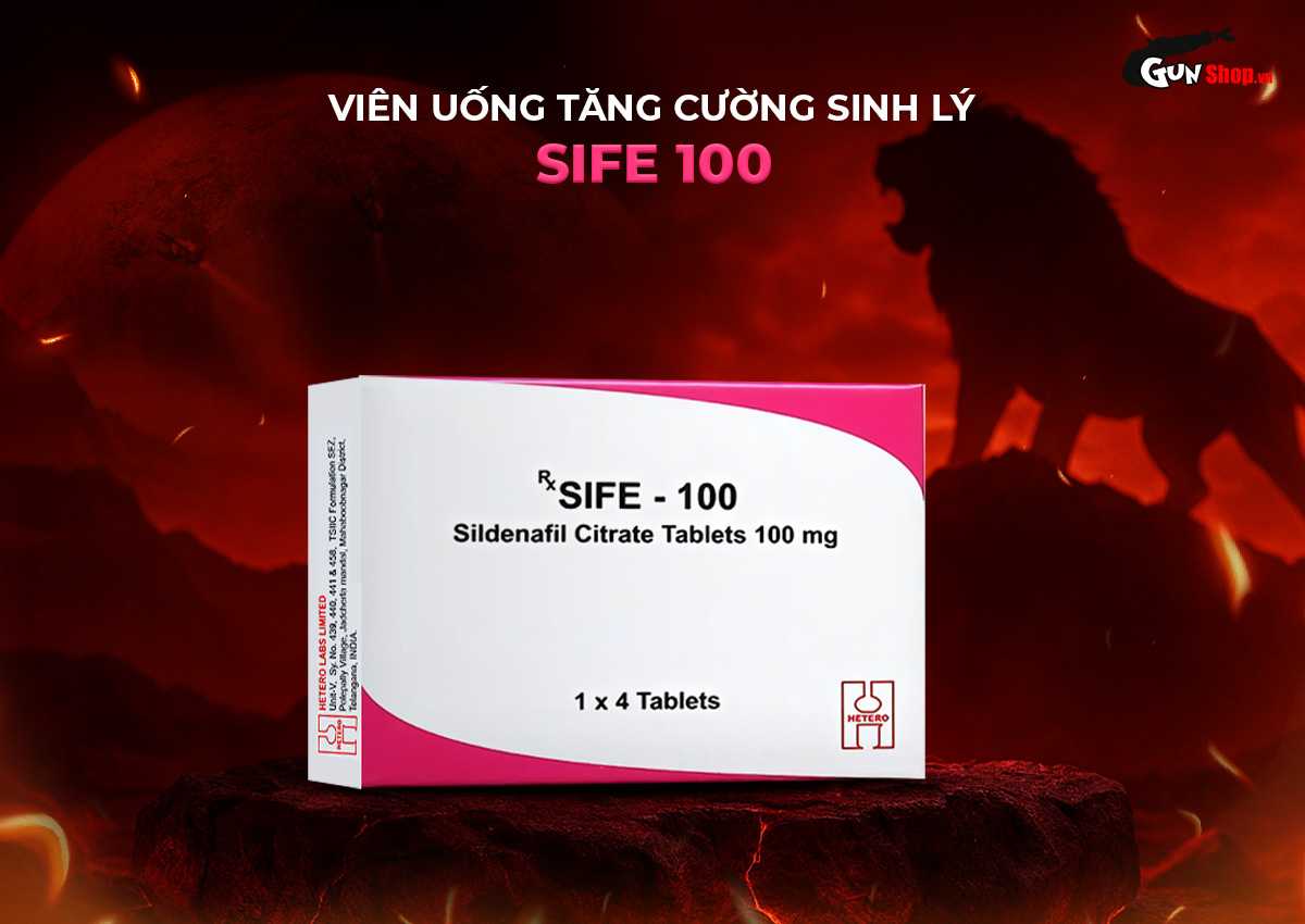 Viên uống hỗ trợ cương dương, tăng cường sinh lý Sife 100
