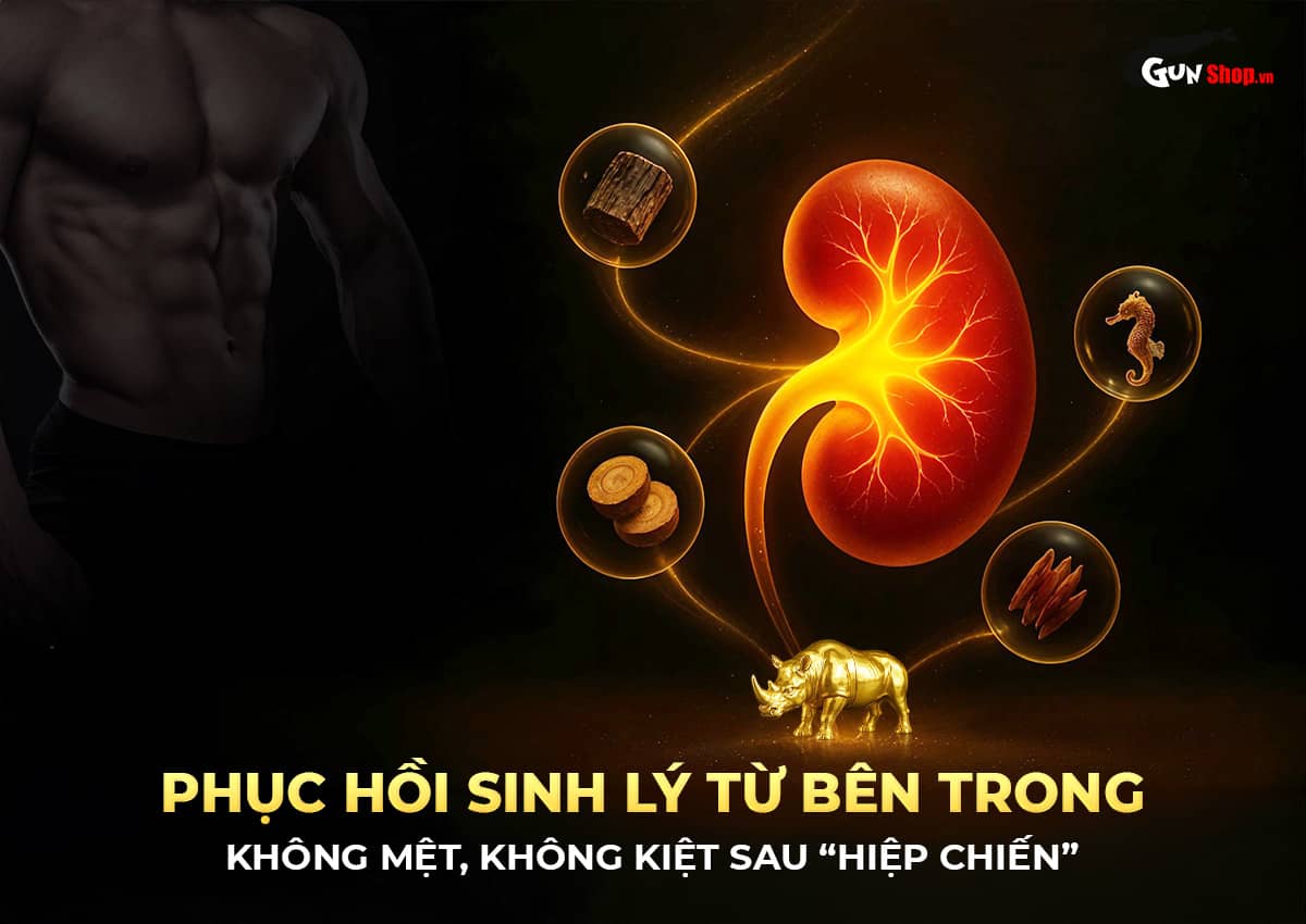 Viên uống tăng cường sinh lý Powergra For Men Rino chính hãng tại Gunshop.vn