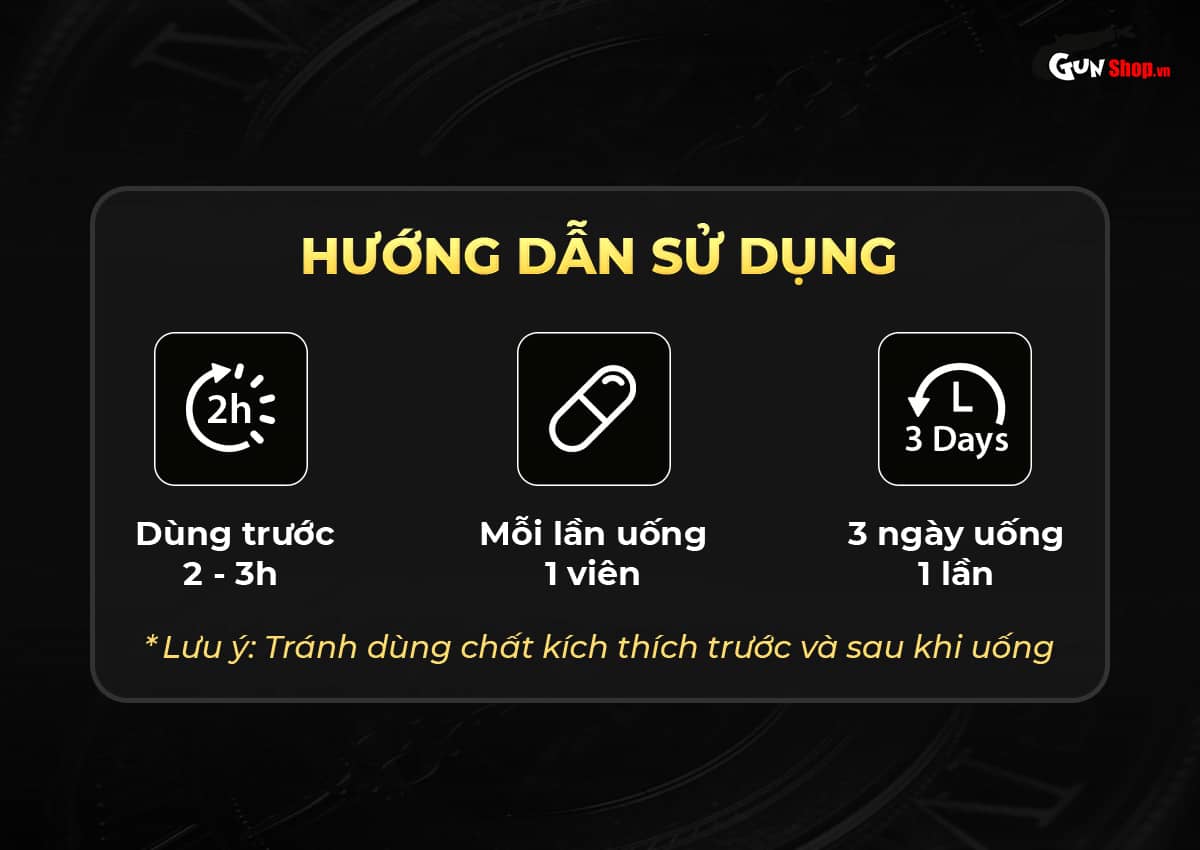 Hướng dẫn sử dụng Powergra For Men Rino đúng cách để tối ưu hiệu quả