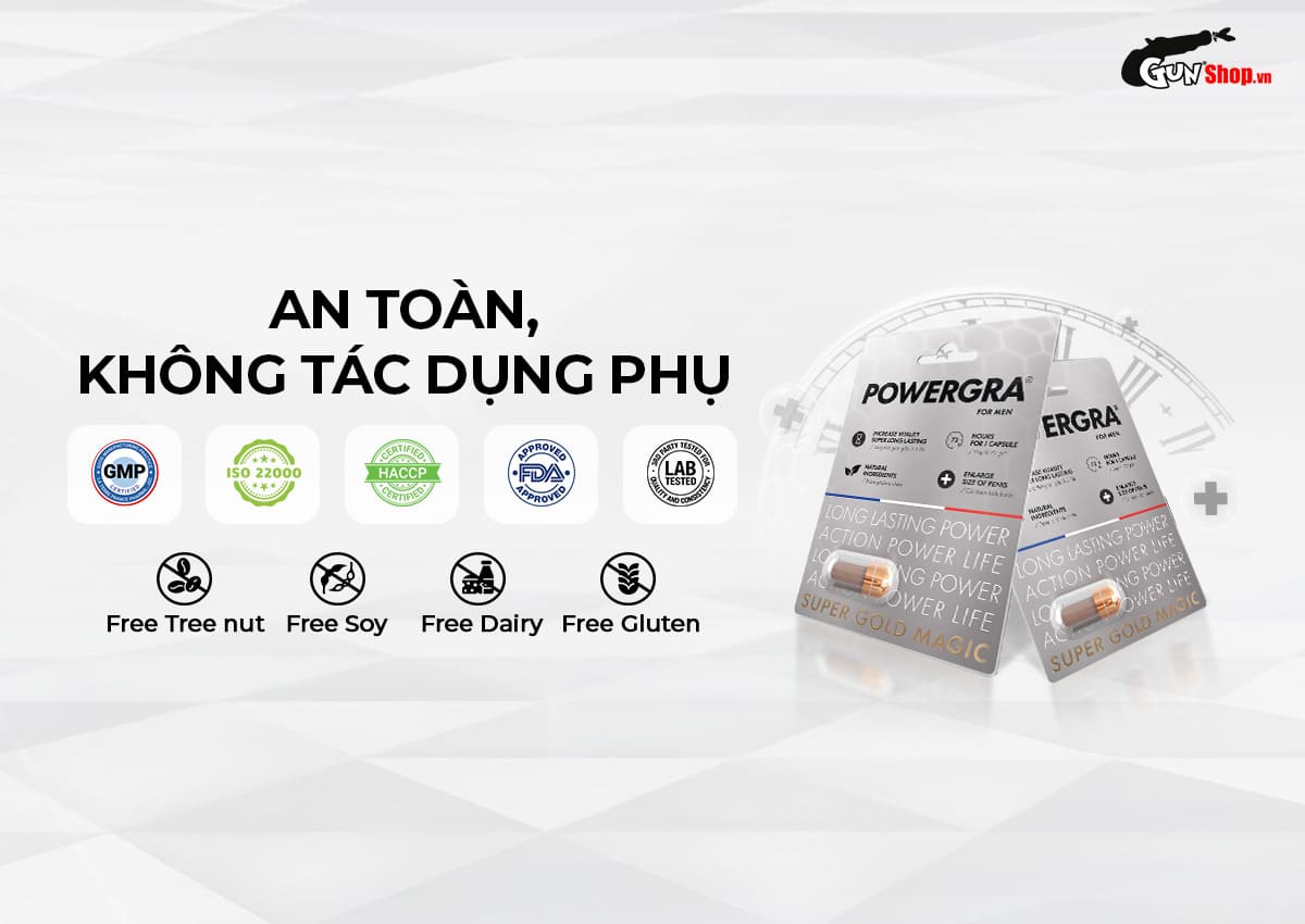 Tại sao nên chọn Powergra For Men thay vì các loại thuốc tân dược?