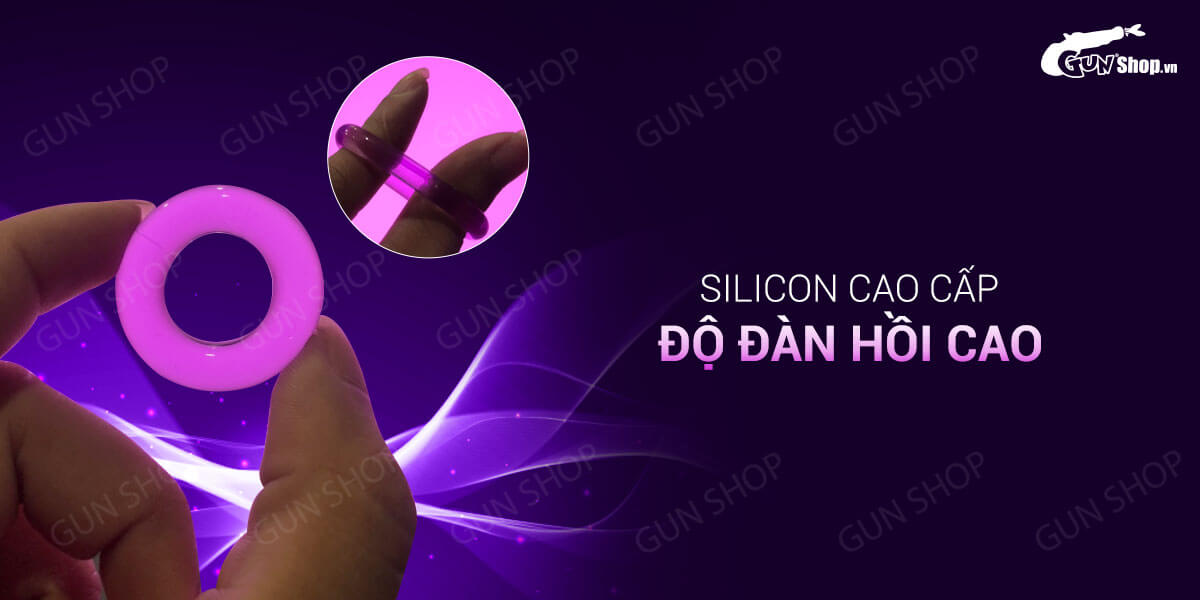 Vòng đeo kéo dài thời gian silicon trơn chính hãng giá rẻ tại gunshop.vn