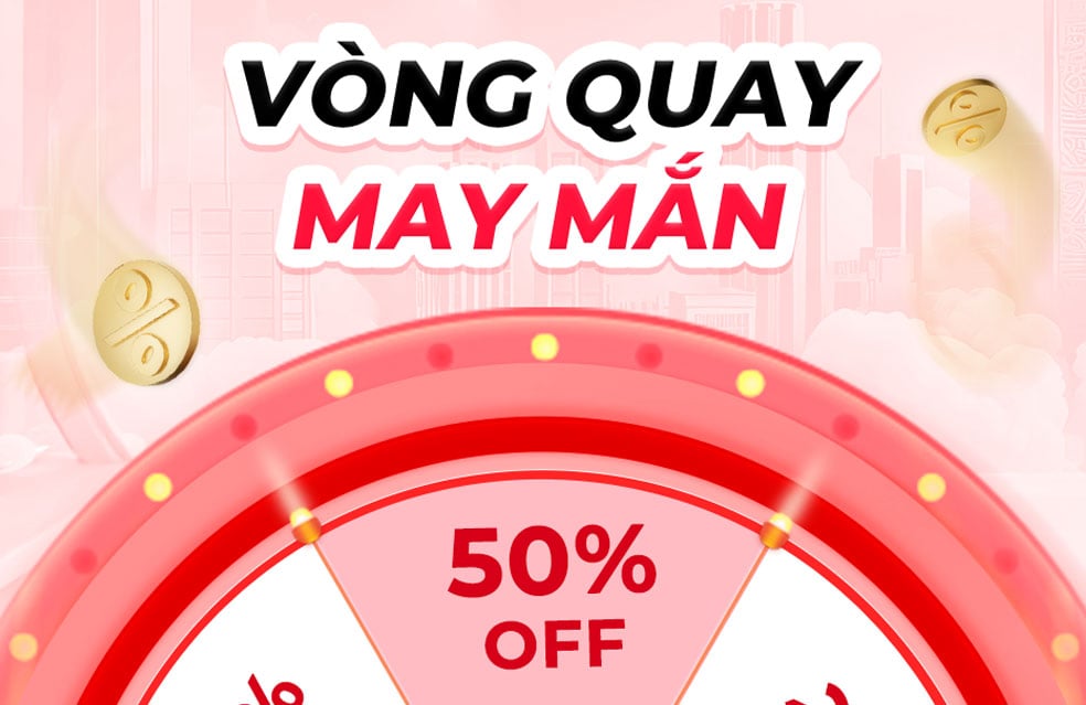 VÒNG QUAY ĐĂNG NHẬP LẦN ĐẦU