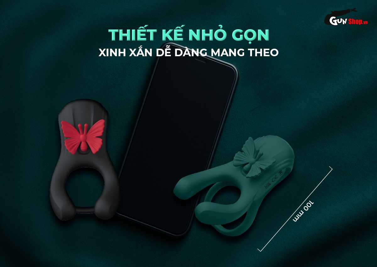 Vòng rung tăng khoái cảm Shelly Play Lustafly chính hãng tại Gunshop