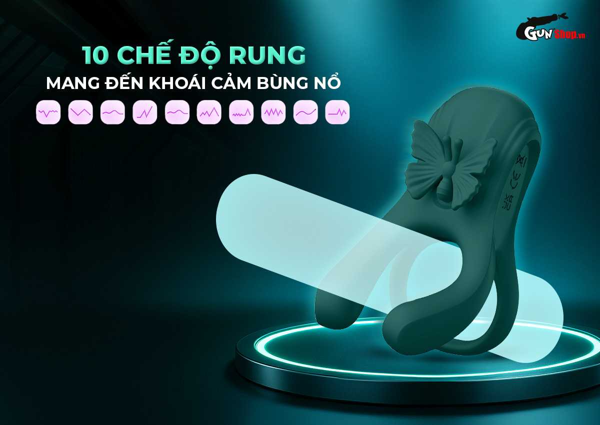 Vòng rung tăng khoái cảm Shelly Play Lustafly chính hãng tại Gunshop