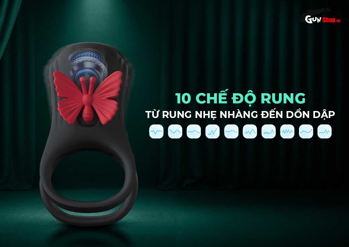 Vòng rung tăng khoái cảm Shelly Play Winkifly chính hãng tại Gunshop
