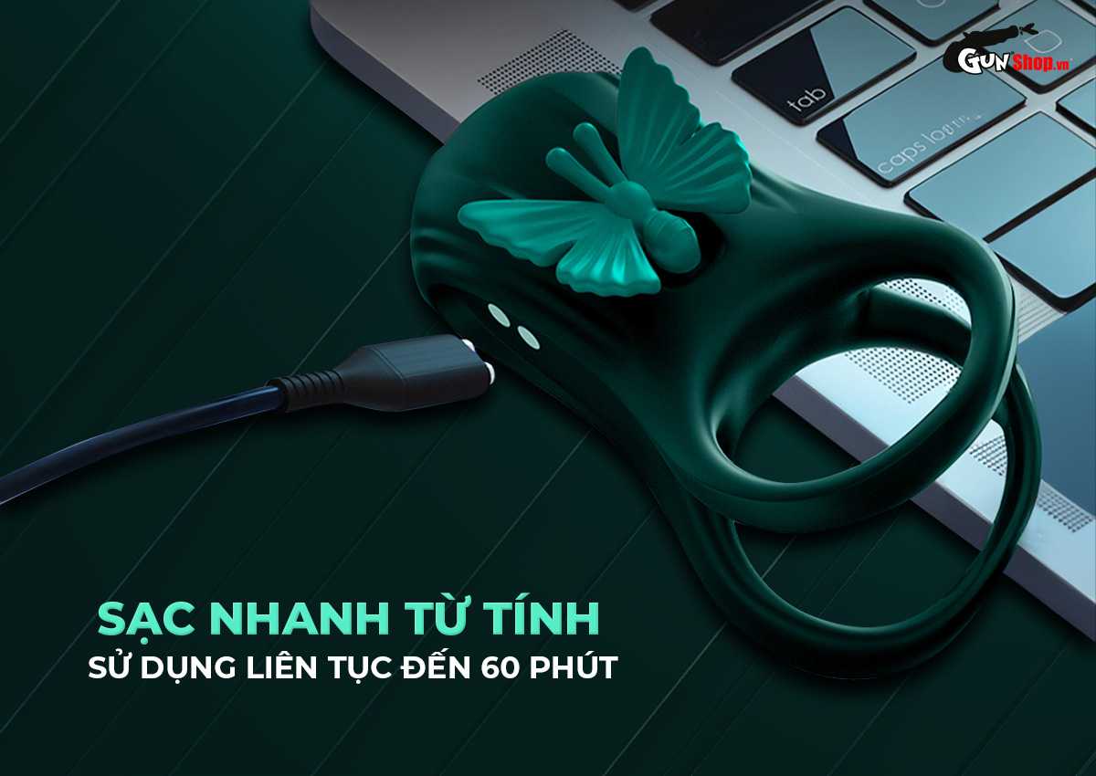 Vòng rung tăng khoái cảm Shelly Play Winkifly chính hãng tại Gunshop
