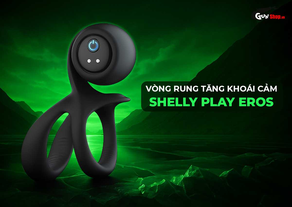 Vòng rung tăng khoái cảm Shelly Play Eros chính hãng tại Gunshop