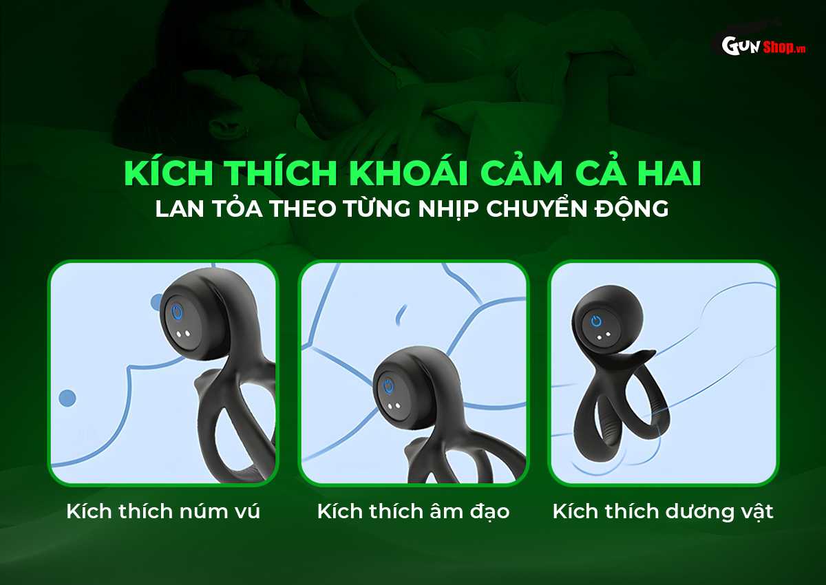 Vòng rung tăng khoái cảm Shelly Play Eros chính hãng tại Gunshop
