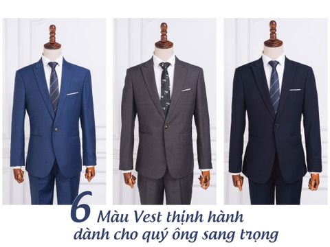 Top 6 Màu Vest cưới dành cho quý ông sang trọng năm 2020