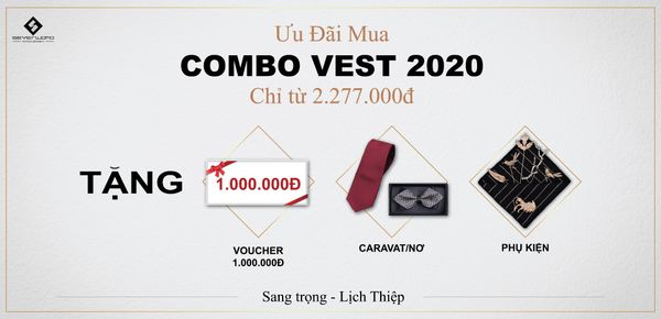 combo vest cưới