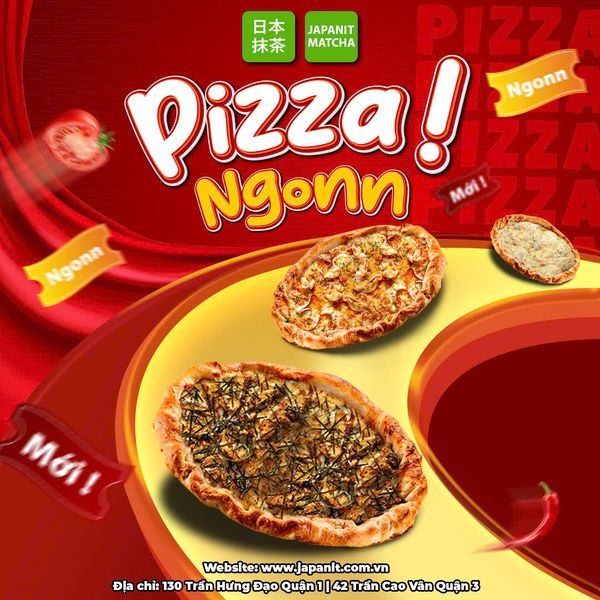 🔥 PIZZA TRÒN ĐẦY – VỊ NGON TRÒN VỊ  - THƯỞNG THỨC PIZZA NÓNG HỔI LẦN ĐẦU XUẤT HIỆN TẠI JAPANIT! 🔥