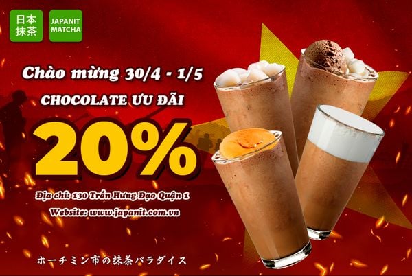 MỪNG ĐẠI LỄ LỚN 30/4 - 1/5, TIỆC TÙNG THẢ GA TẠI JAPANIT VỚI ƯU ĐÃI CỰC ĐÃ 20% 🎉🎉🎉🎉