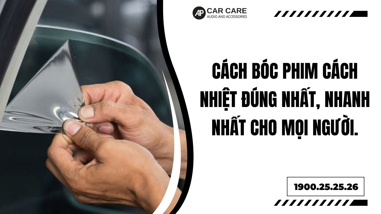 Cách bóc phim cách nhiệt đúng nhất, nhanh nhất cho mọi người.