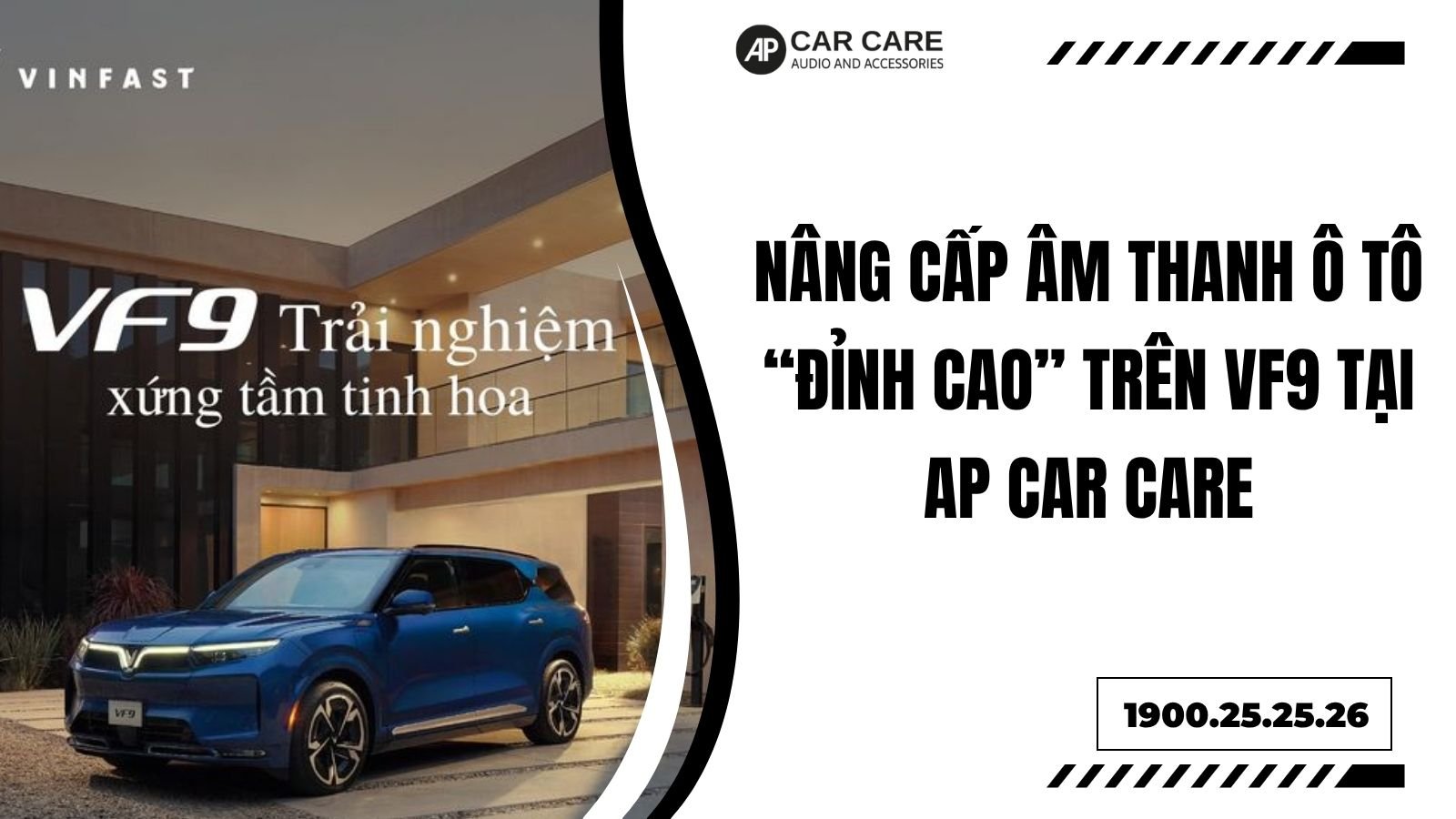 Nâng cấp âm thanh ô tô “đỉnh cao” trên VF9 tại AP