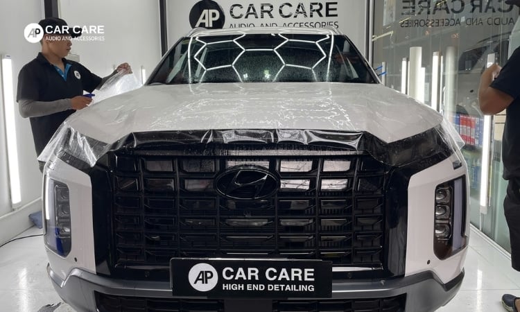 Quy trình dán PPF cho Hyundai Palisade tại AP Car Care