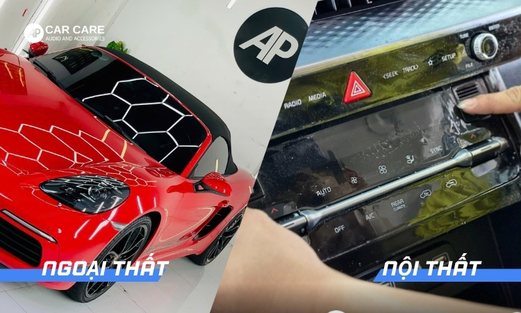 vị trí nên dán PPF cho porsche 718