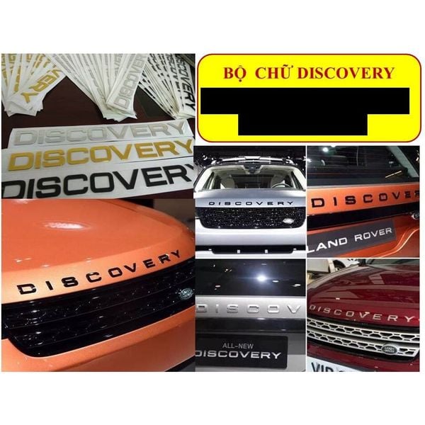 BỘ CHỮ NỔI DISCOVERY TRANG TRÍ XE HƠI giá cạnh tranh