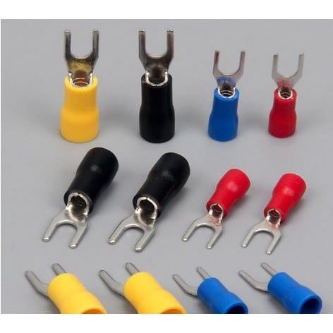 Đầu cos chỉa , đầu cos chữ y ( Loại dày ) nhiều kích cỡ màu đỏ vàng xanh  đen | Shopee Việt Nam