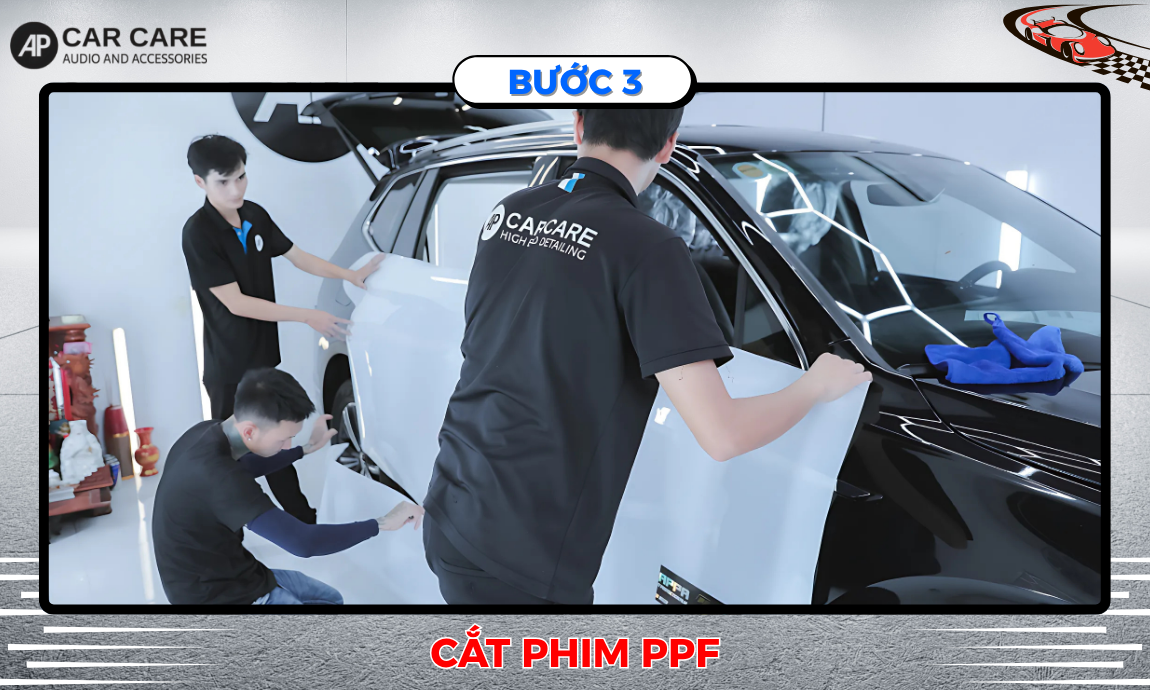 Quy trình dán PPF ô tô chuẩn quốc tế