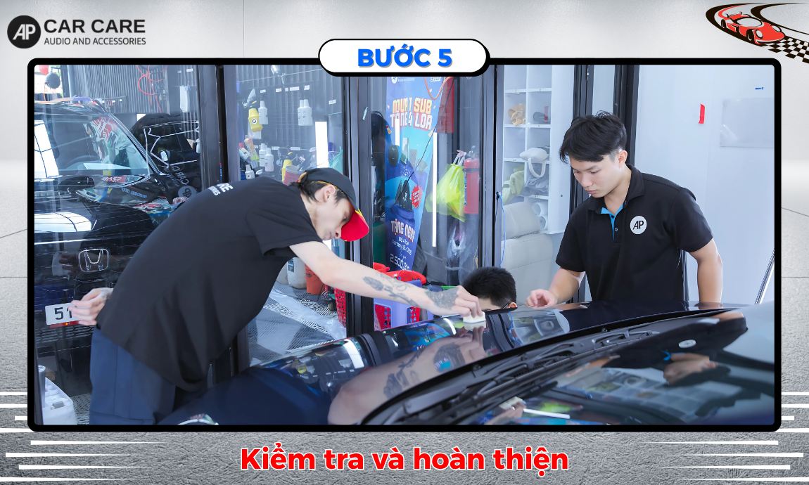 Quy trình dán PPF ô tô chuẩn quốc tế