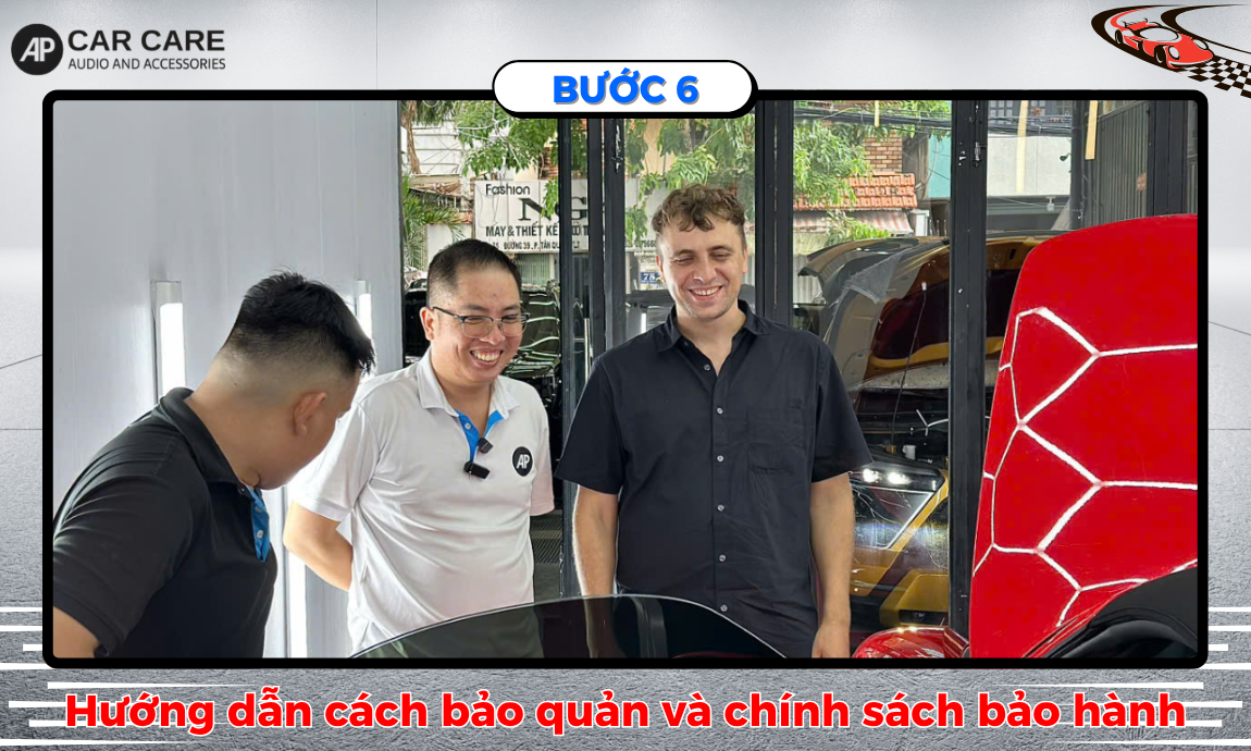Quy trình dán PPF ô tô chuẩn quốc tế