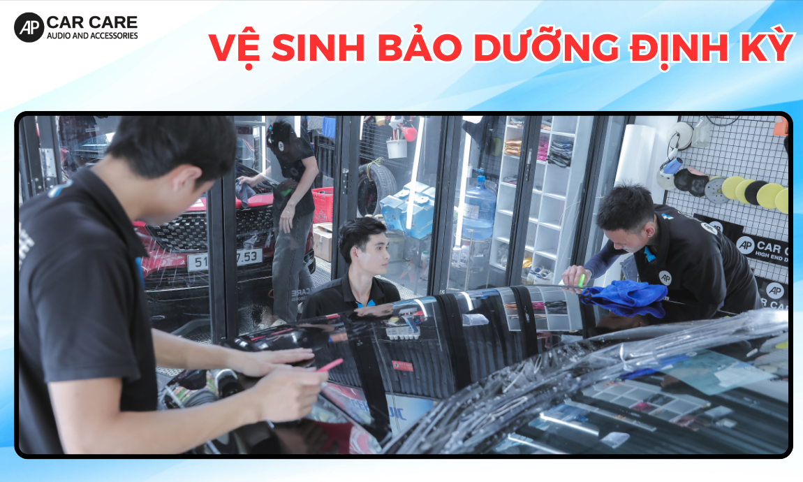 Bảo dưỡng định kỳ giúp tăng thời gian bảo vệ của phim PPF