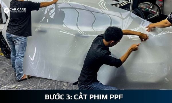 dán ppf xe hơi quy trình