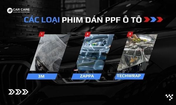 các loại film dán ppf xe ô tô