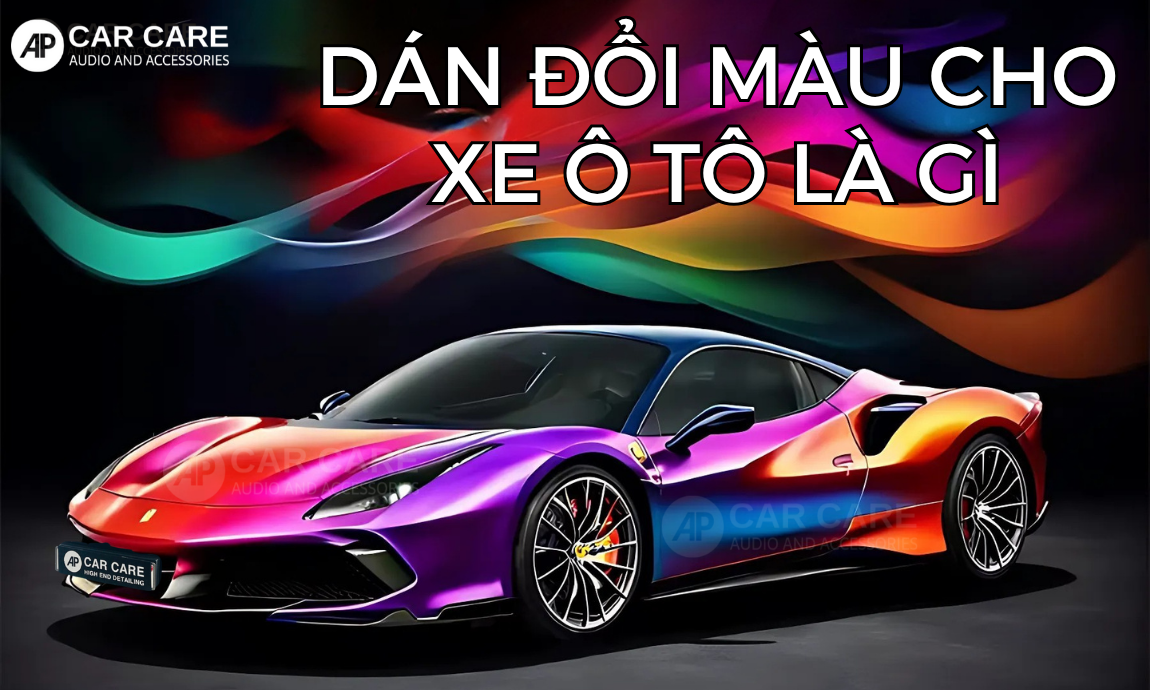 Dán wrap đổi màu xe ô tô