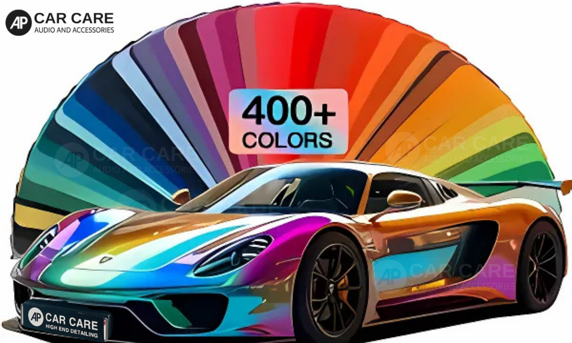 Bảng màu dán wrap tại AP Car Care
