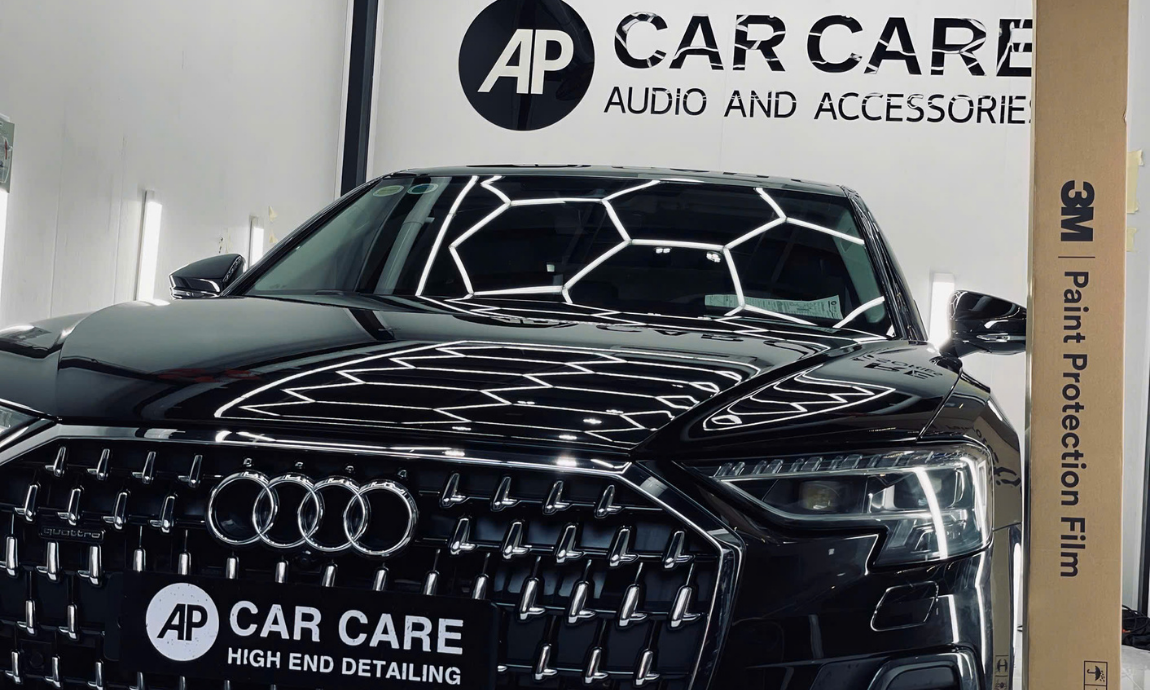 Quy trình dán PPF cho xe Audi A8L