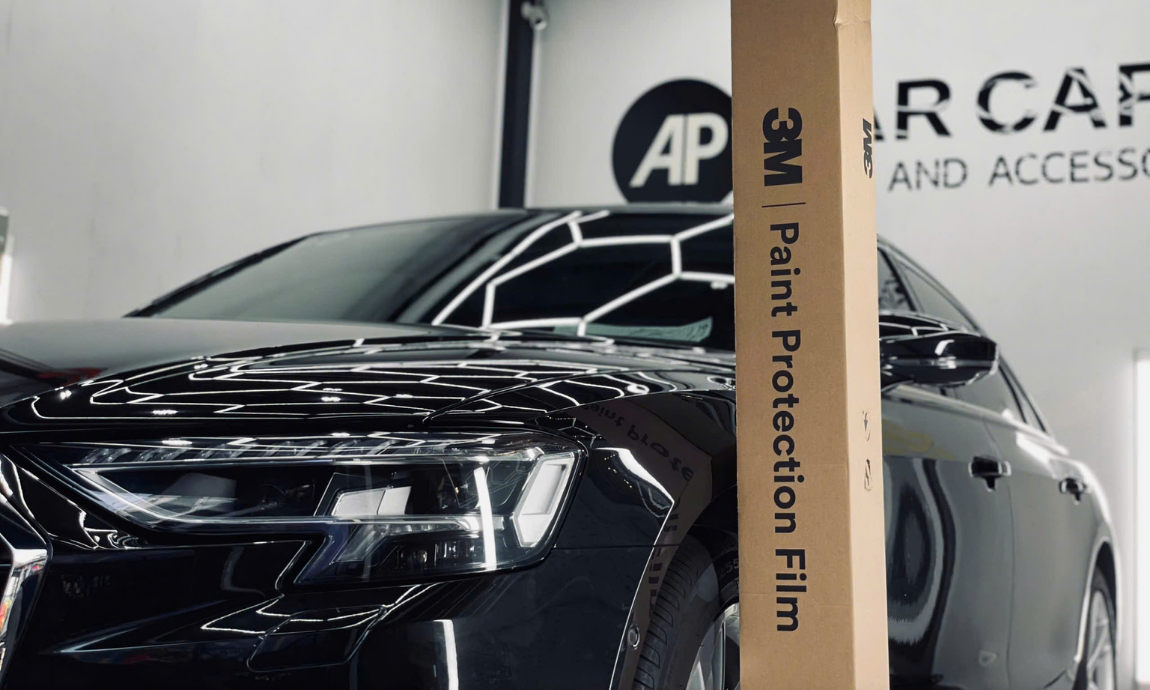 Quy trình dán PPF cho xe Audi A8L