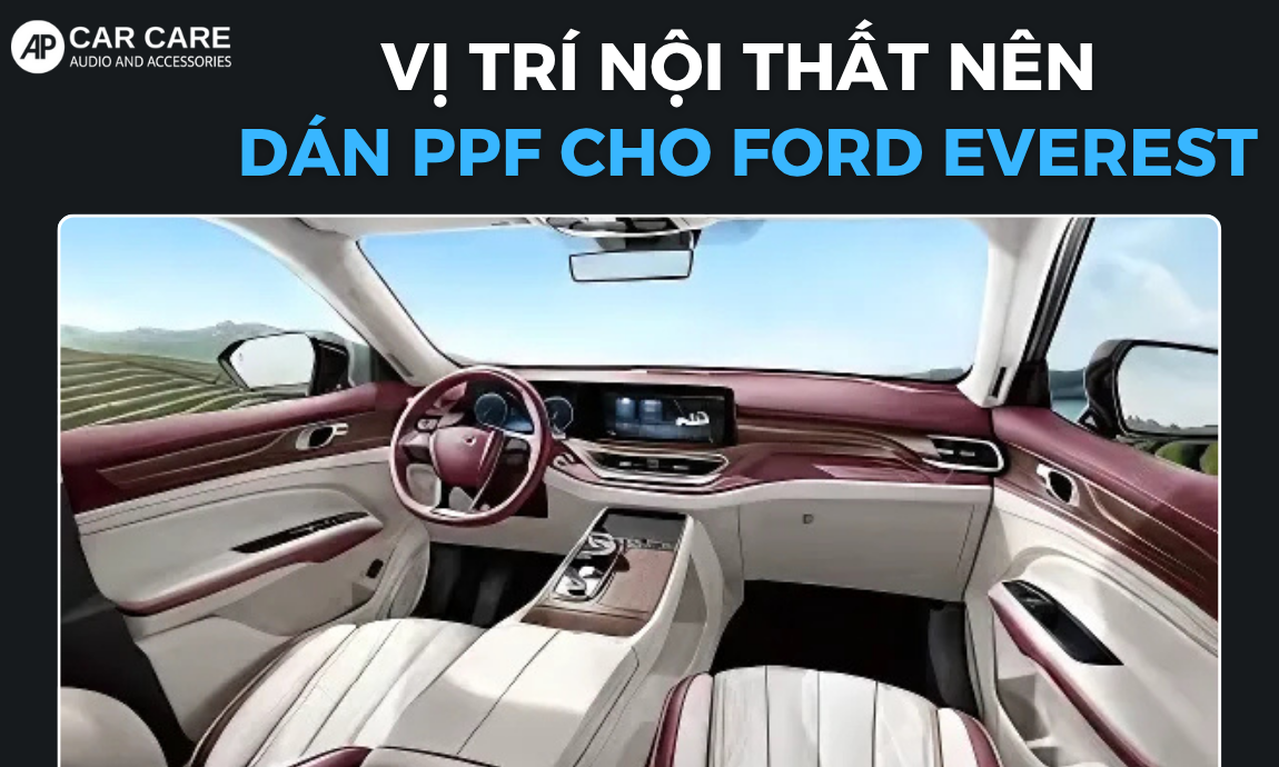 Phim dán bảo vệ xe Ford Everest