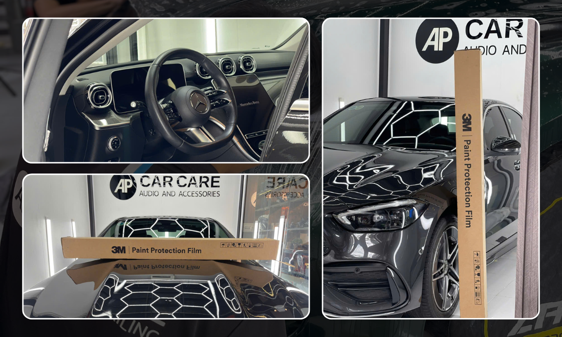 Dán PPF xe Mercedes C300 chính hãng