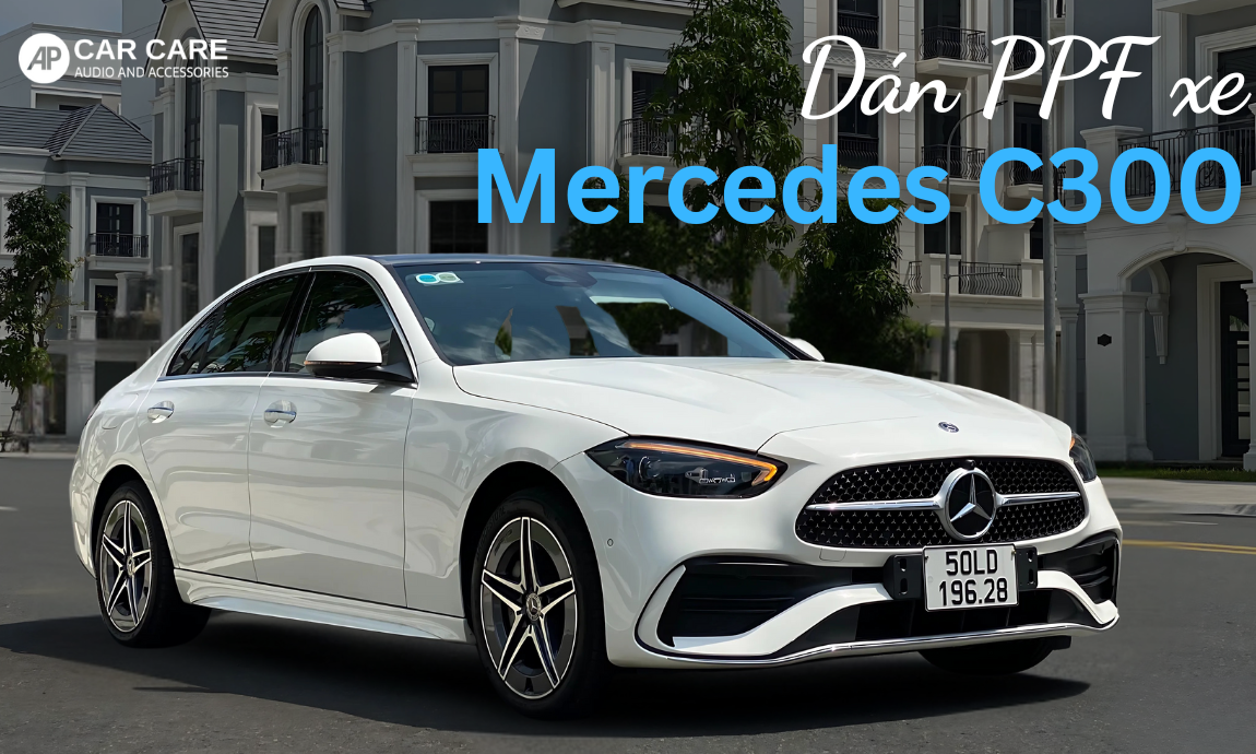 Dán PPF ô tô Mercedes C300