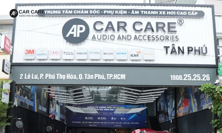 Hình ảnh thực tế dán PPF xe hơi tại AP Car Care