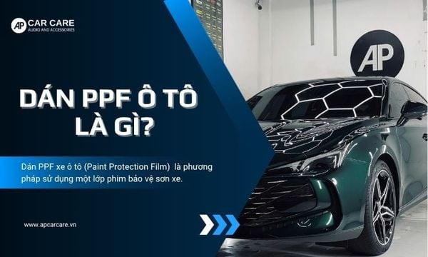 dán ppf ô tô là gì