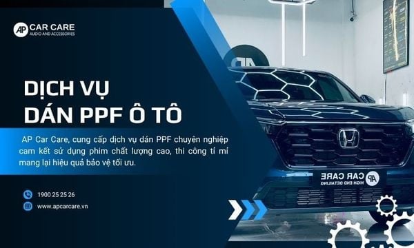 dịch vụ dán ppf ô tô chất lượng