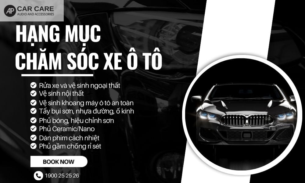 Chăm sóc xe ô tô