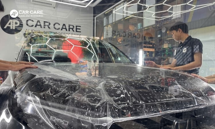 Quy trình dán PPF xe Hyundai Creta tại AP Car Care