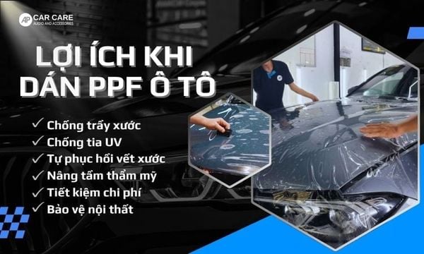 lợi ích khi dán ô tô ppf