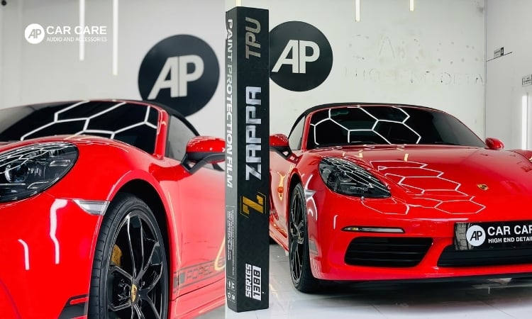 dán PPF Porsche 718